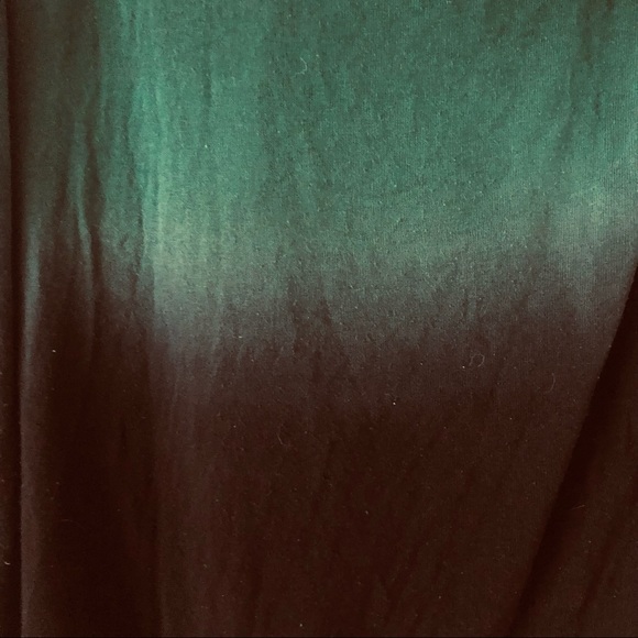 NOT FOR SALE - Gifted - Ted Haute ombré green fades to black top. - Picture 7 of 8